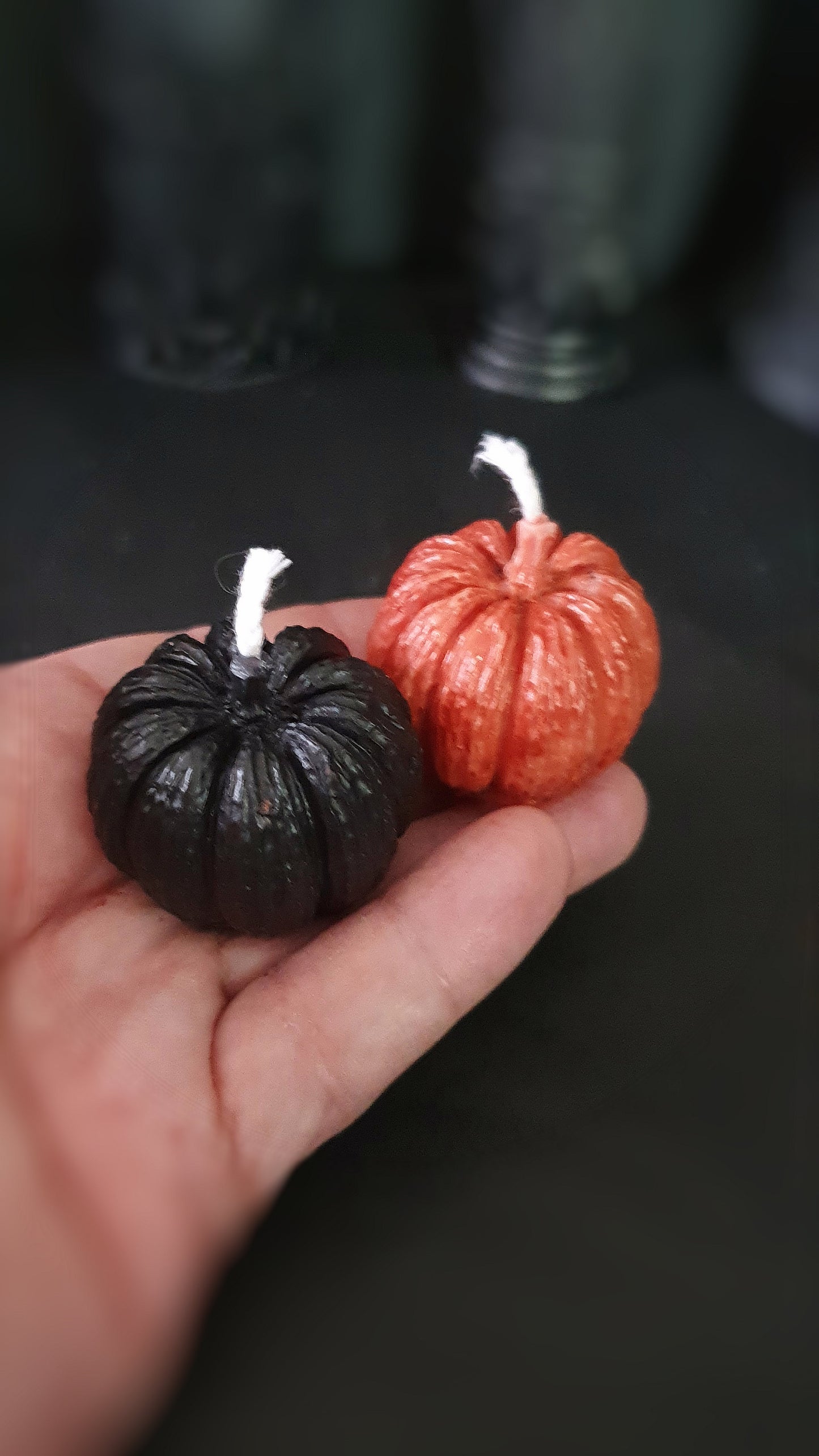 2x Bougies Totem Pumpkins