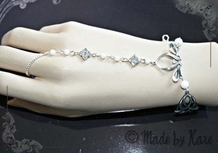Parure Celtique Érin - Collier + Diadème + Bracelet + BOs