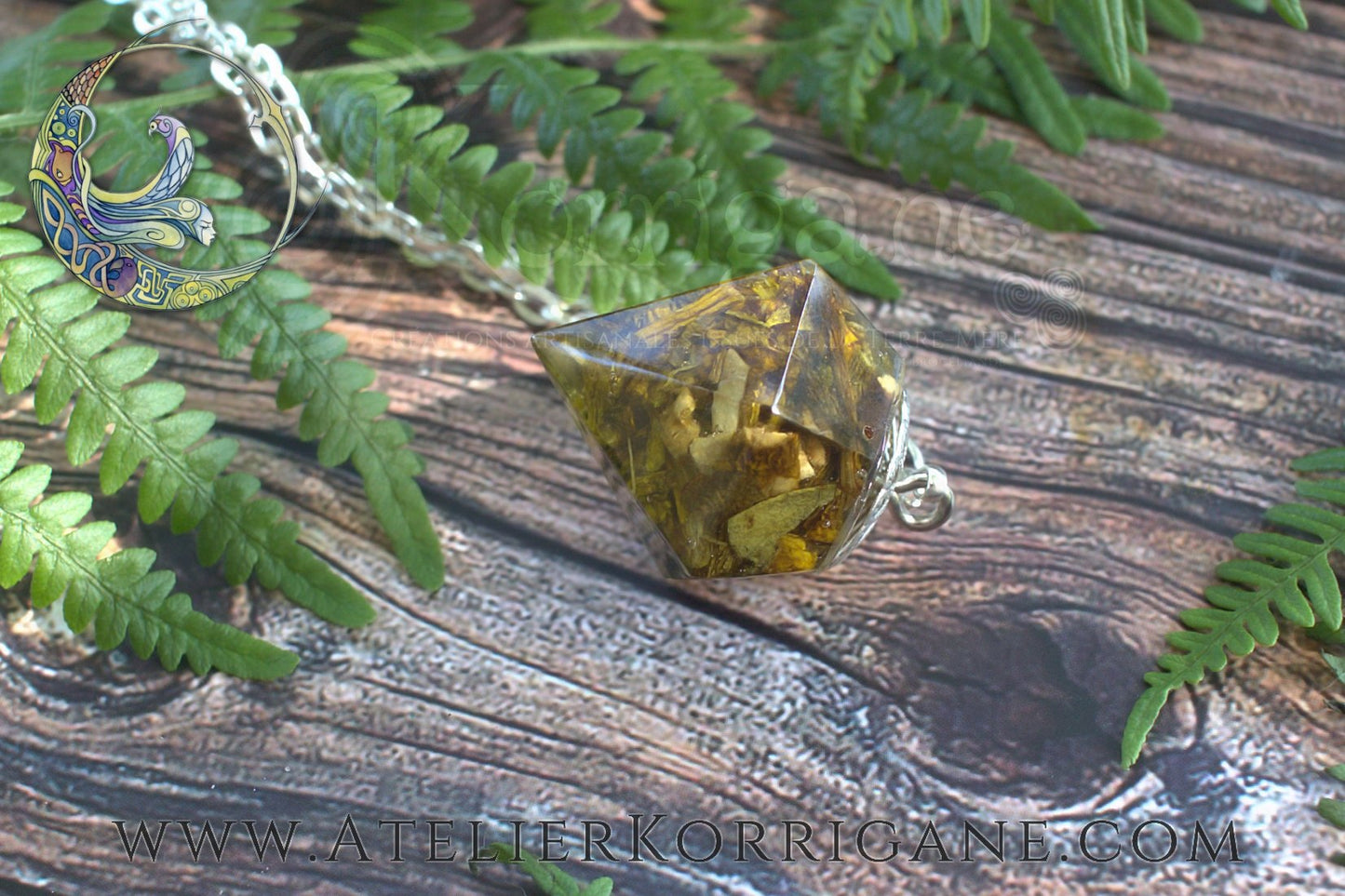 Pendule de la Sorcière avec de la Valériane Korrigane