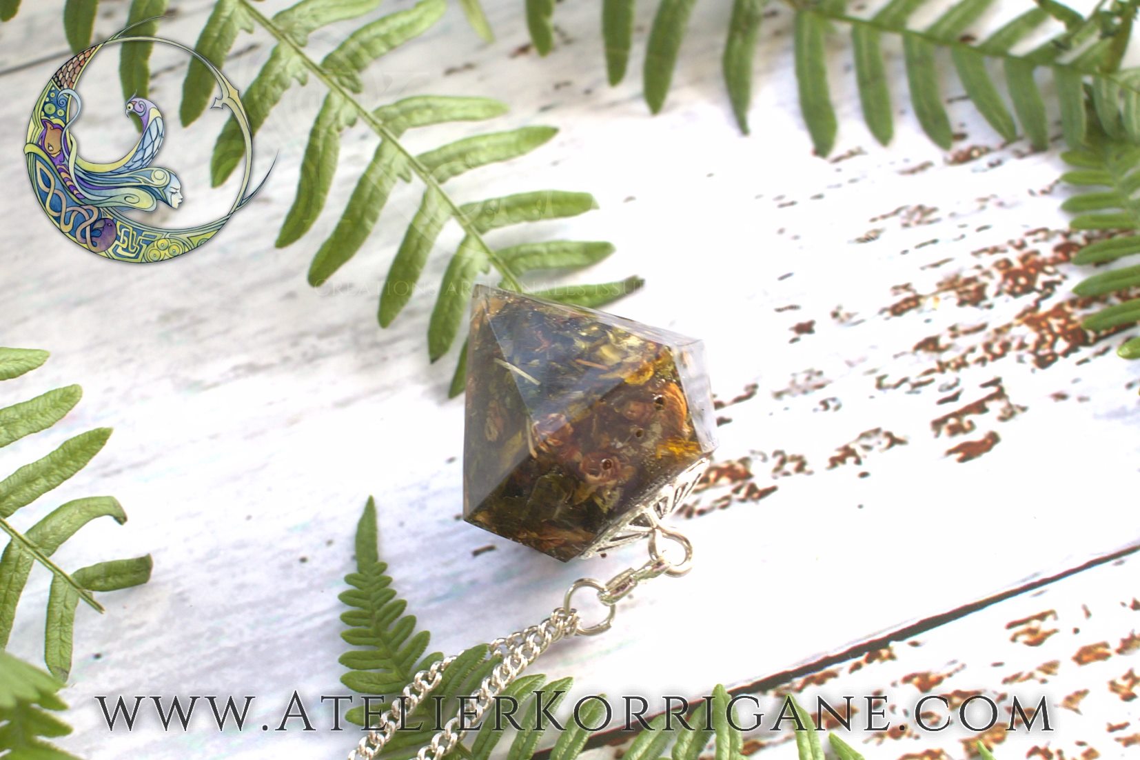 Pendule de la Sorcière avec de la Valériane Korrigane
