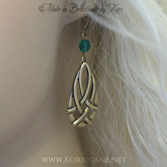 Boucles d'Oreilles "Erin" - Couleurs et métal au choix Korrigane