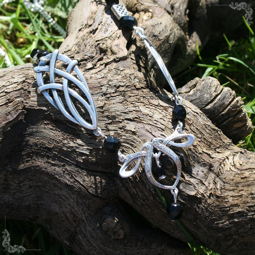 Boucles d'Oreilles "Erin" - Couleurs et métal au choix Korrigane