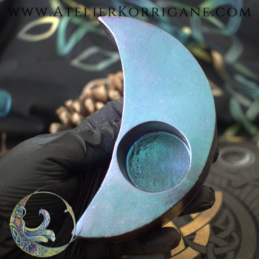 Bougeoir Croissant de Lune Korrigane
