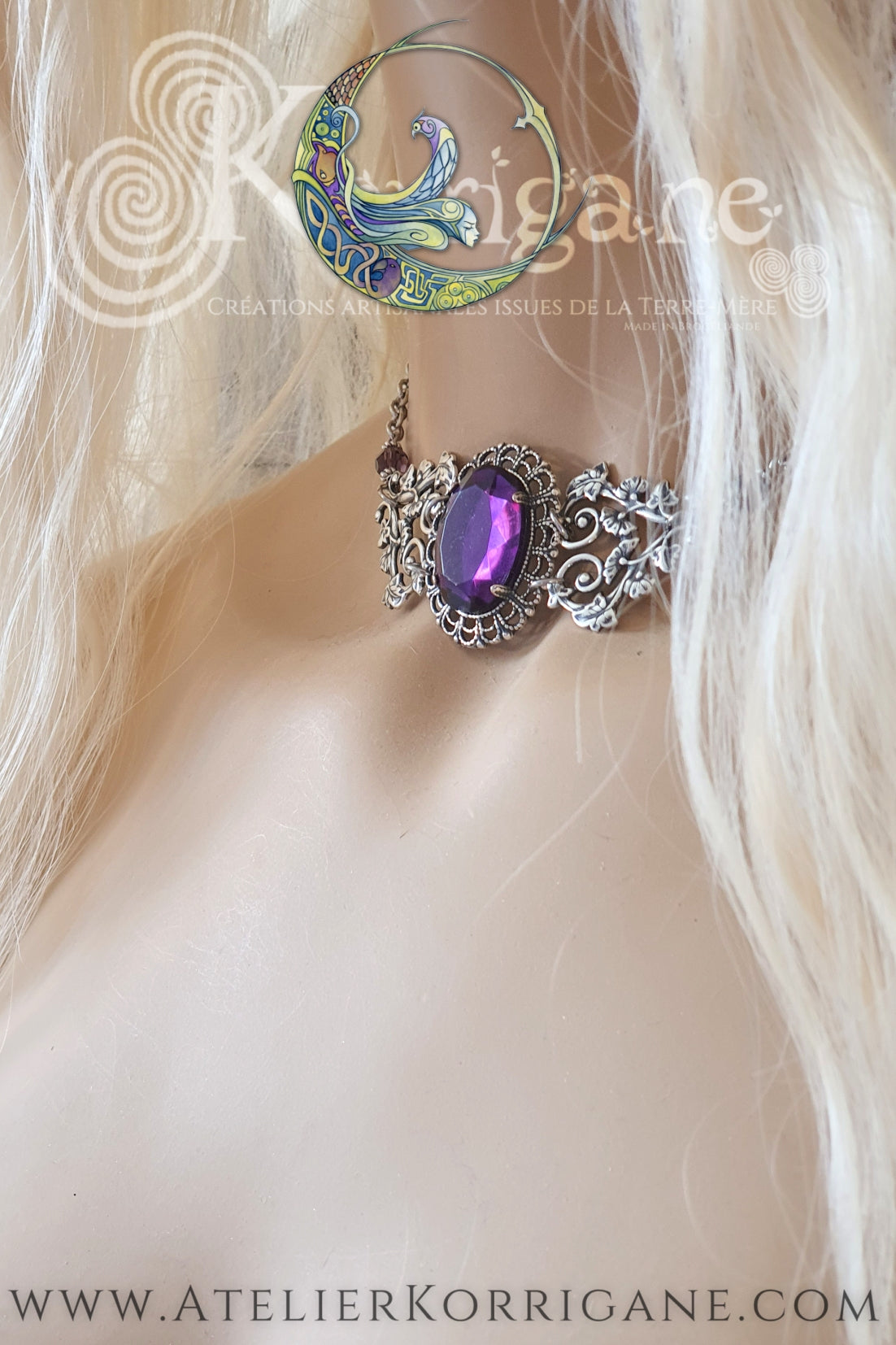 Collier Elfique "Évanescence" Korrigane