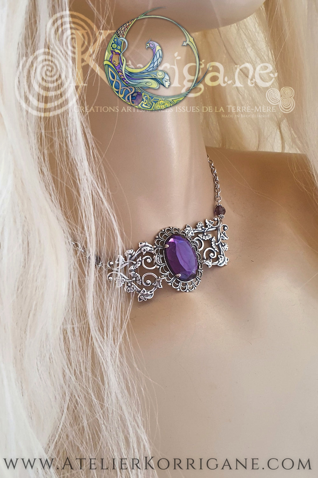 Collier Elfique "Évanescence" Korrigane
