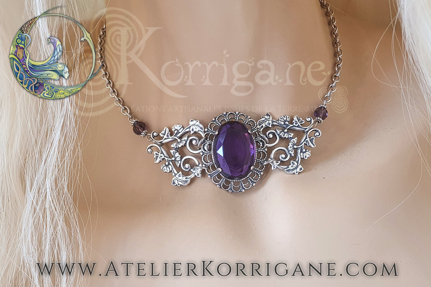 Collier Elfique "Évanescence" Korrigane