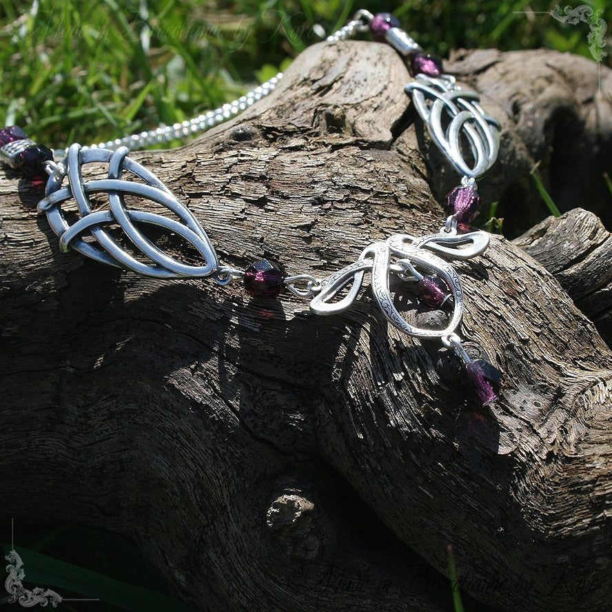 Collier Érin - Argent - Couleur des perles au choix Korrigane