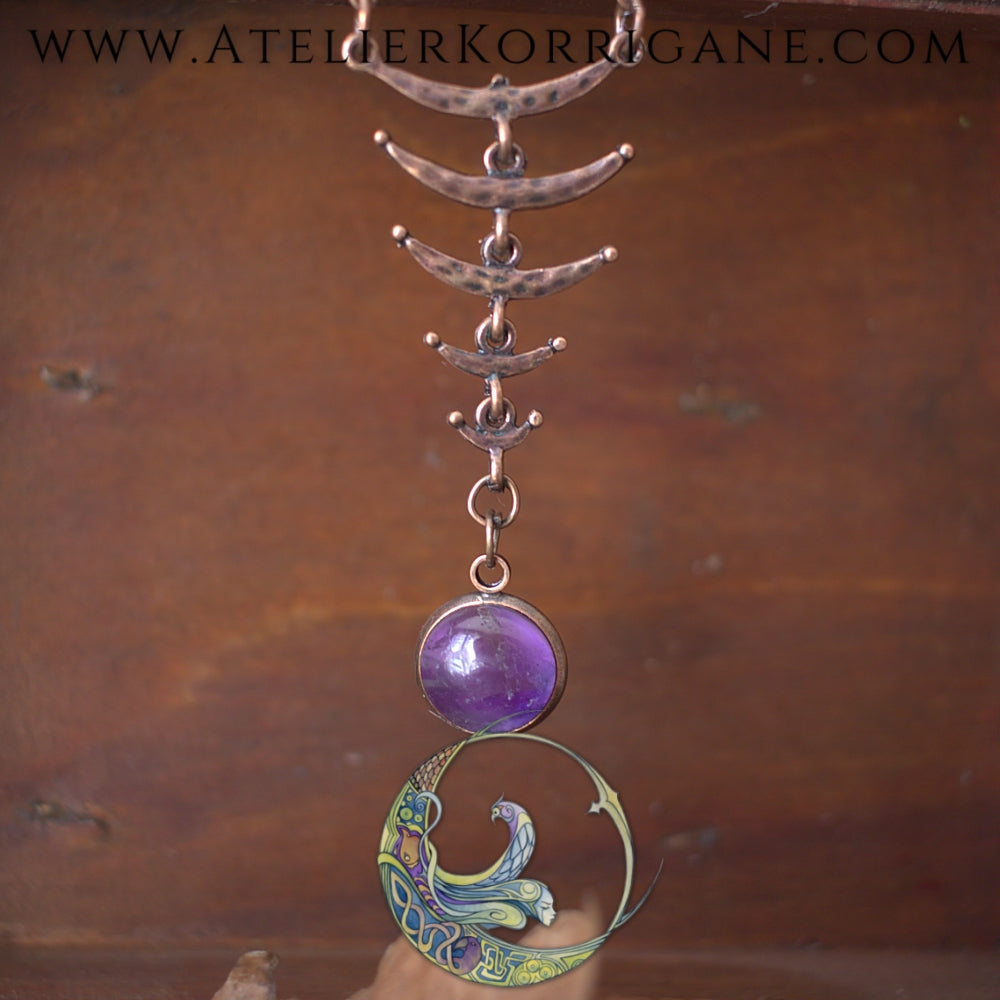 Collier Phases de la Lune “Moonphases” Korrigane