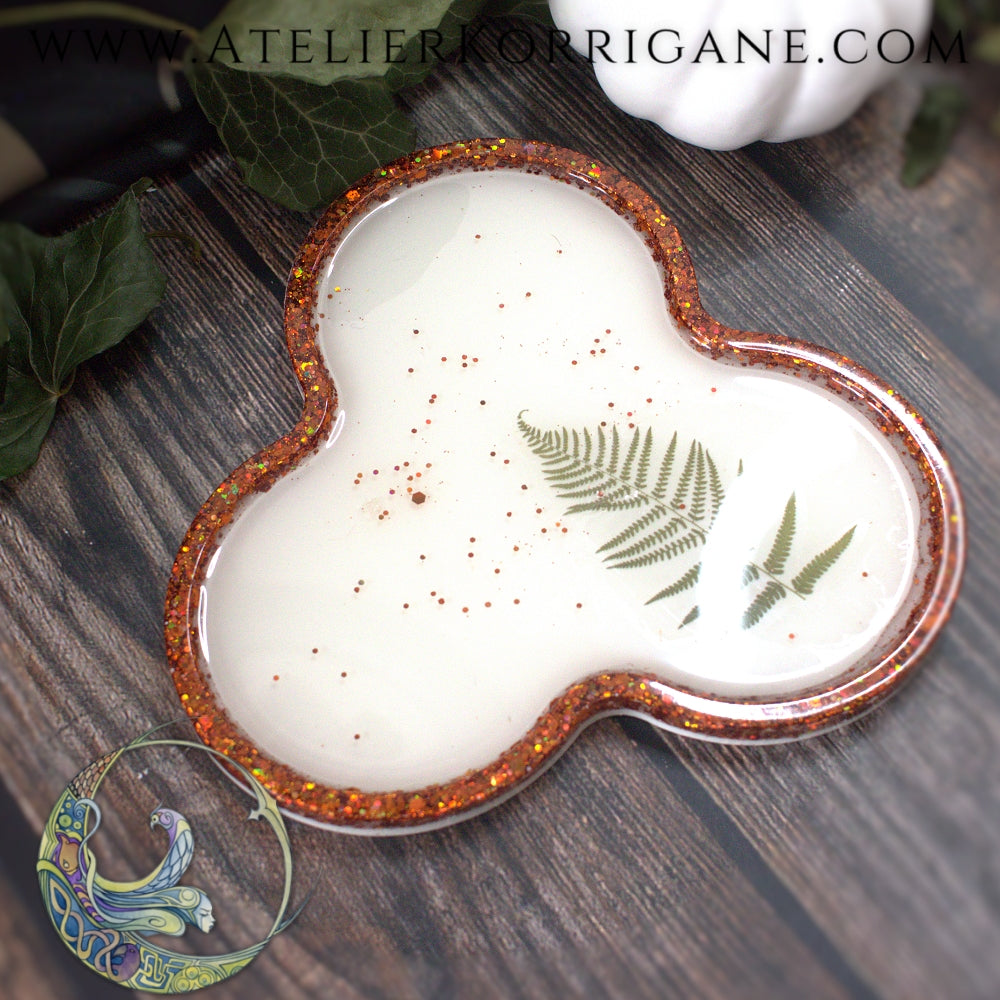 Coupelle Celtique Triquetra Fougère des Sous-Bois Korrigane