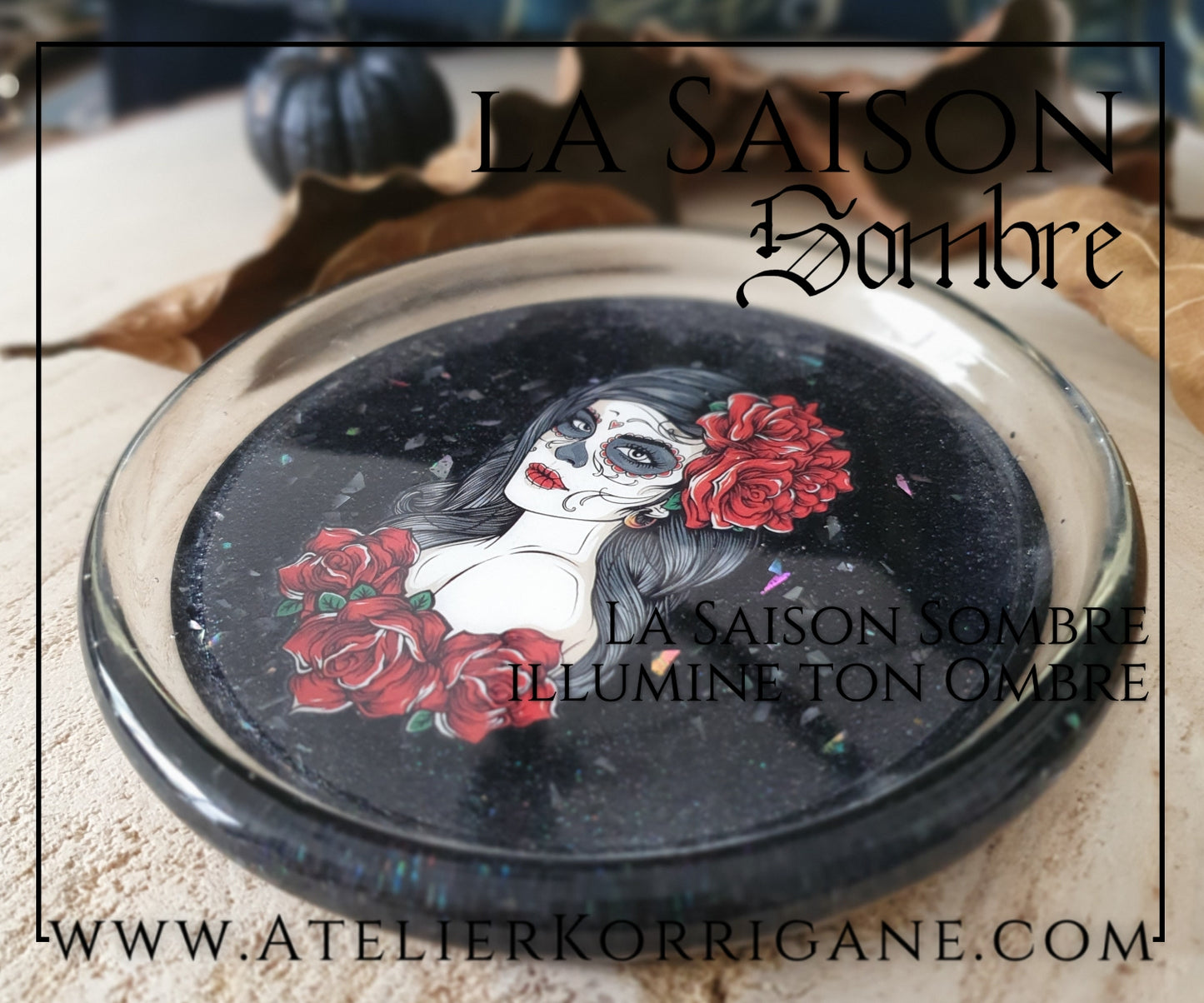 Coupelle Dia de los Muertos pour Samhain Korrigane