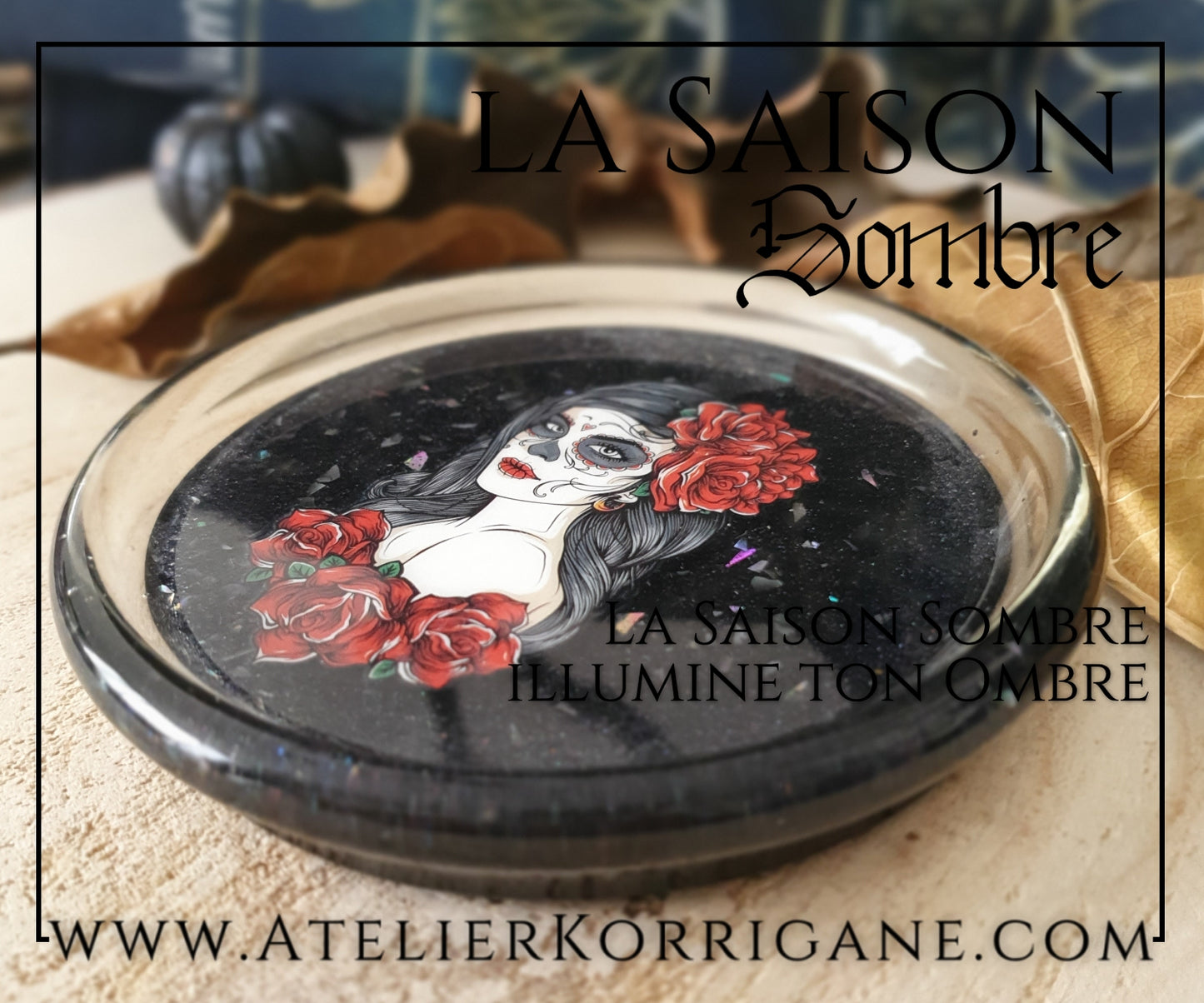 Coupelle Dia de los Muertos pour Samhain Korrigane