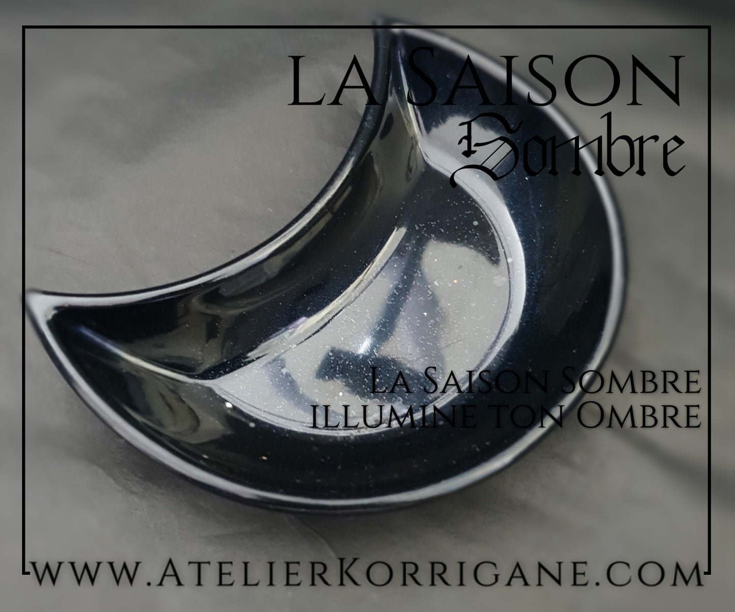 Coupelle Lune Noire pour votre autel Korrigane