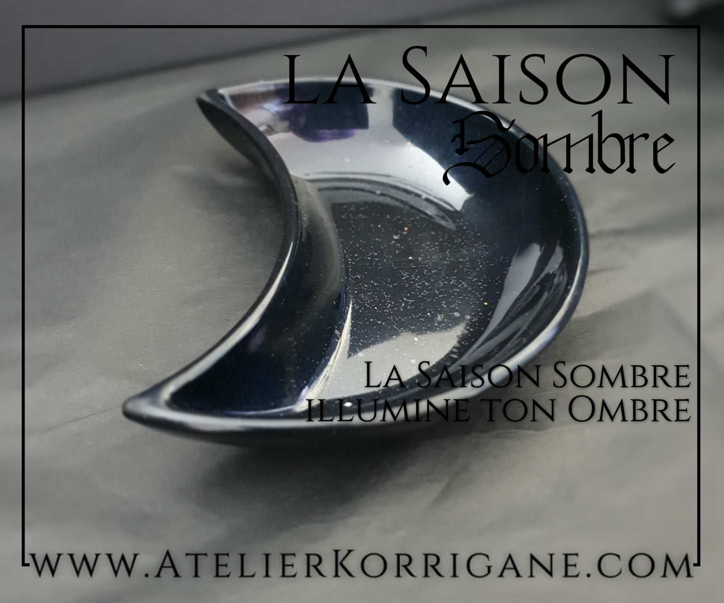 Coupelle Lune Noire pour votre autel Korrigane