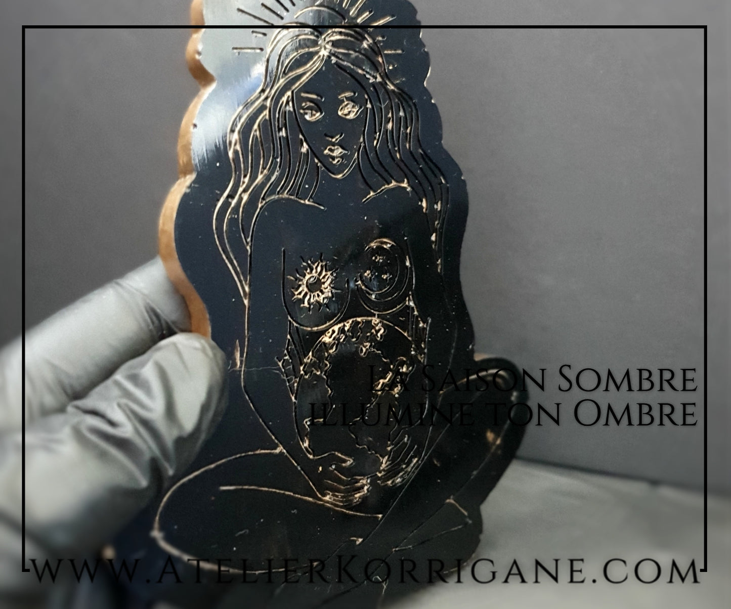 Plaque Déesse-Mère Gaia Korrigane