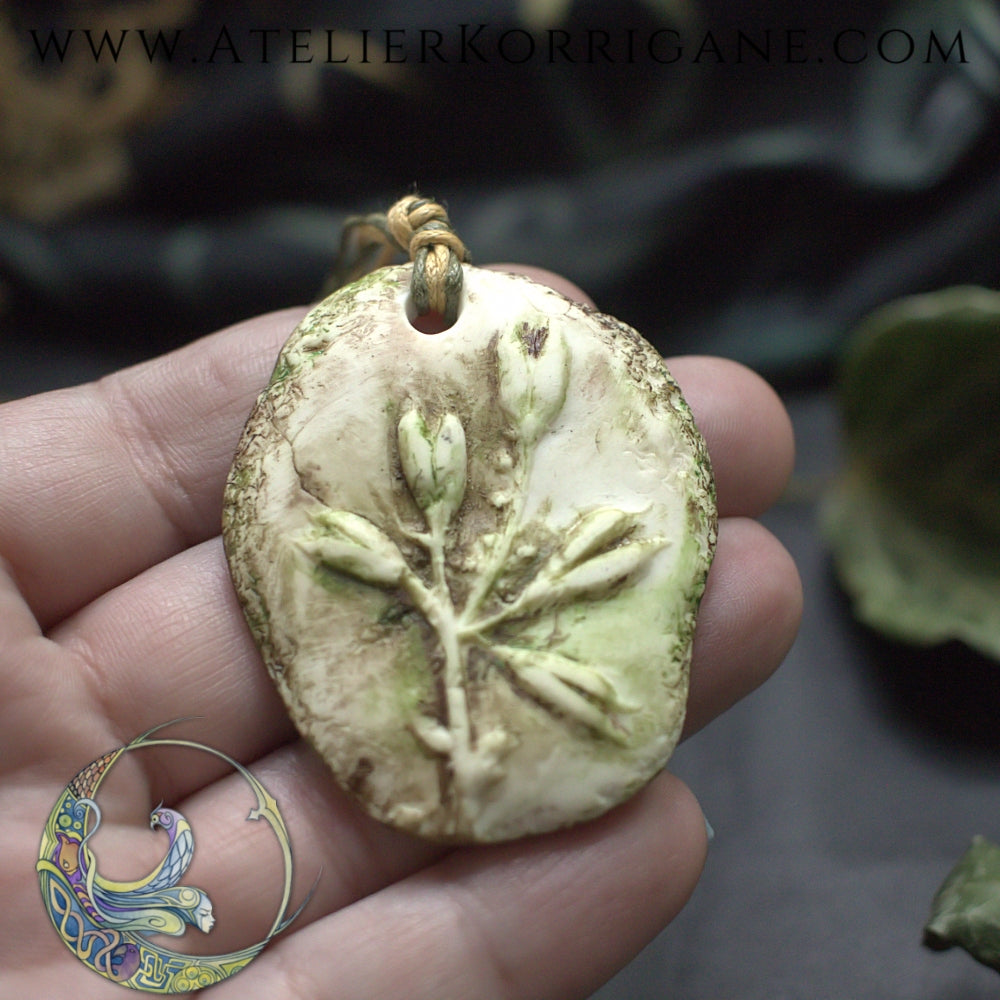 Collier Totem Woodlands Fleurs Korrigane