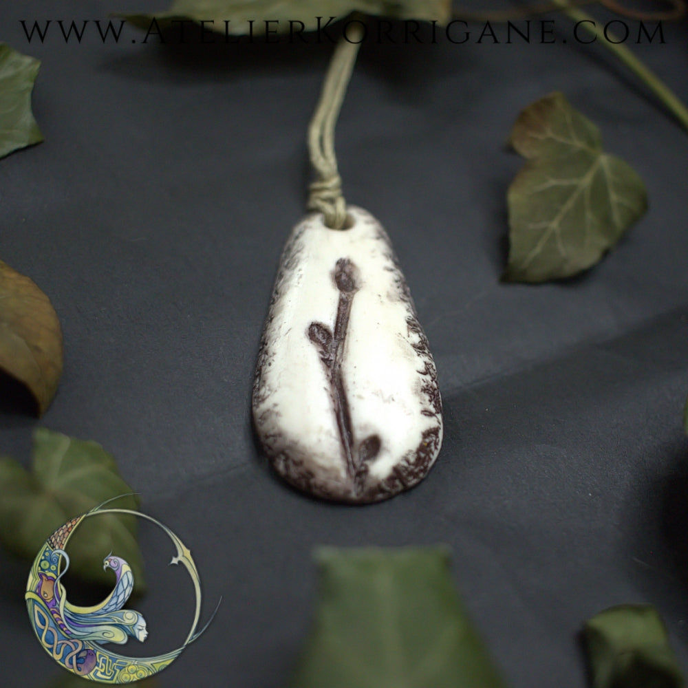Collier Totem Woodlands Plante Bourgeons Korrigane