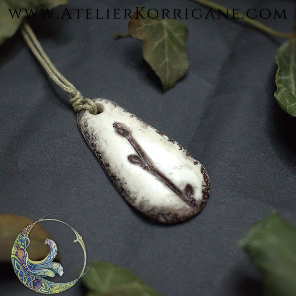 Collier Totem Woodlands Plante Bourgeons Korrigane