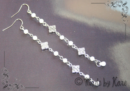 Parure Celtique Érin - Collier + Diadème + Bracelet + BOs Korrigane