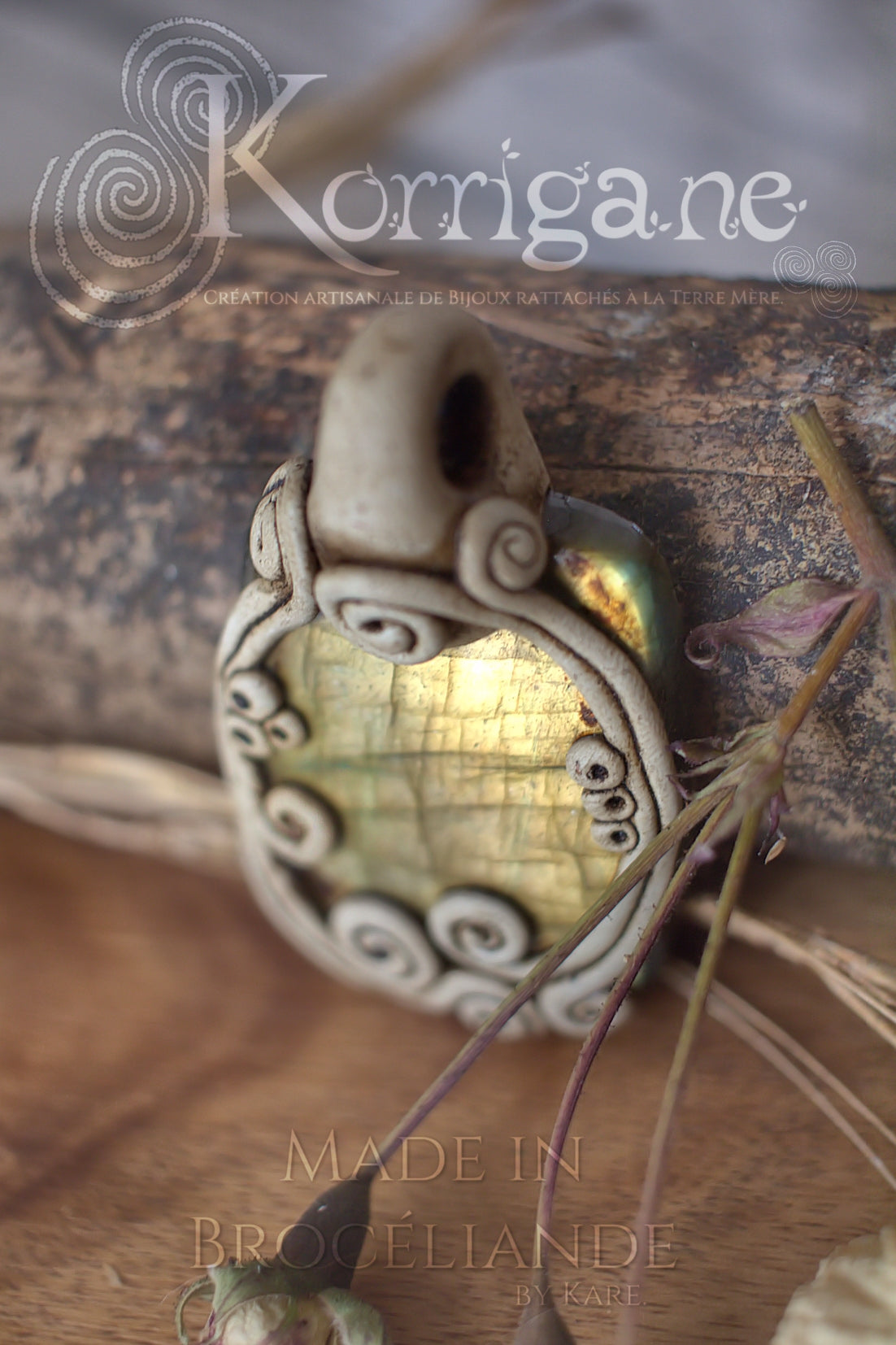 Pendentif en Labradorite - korrigane