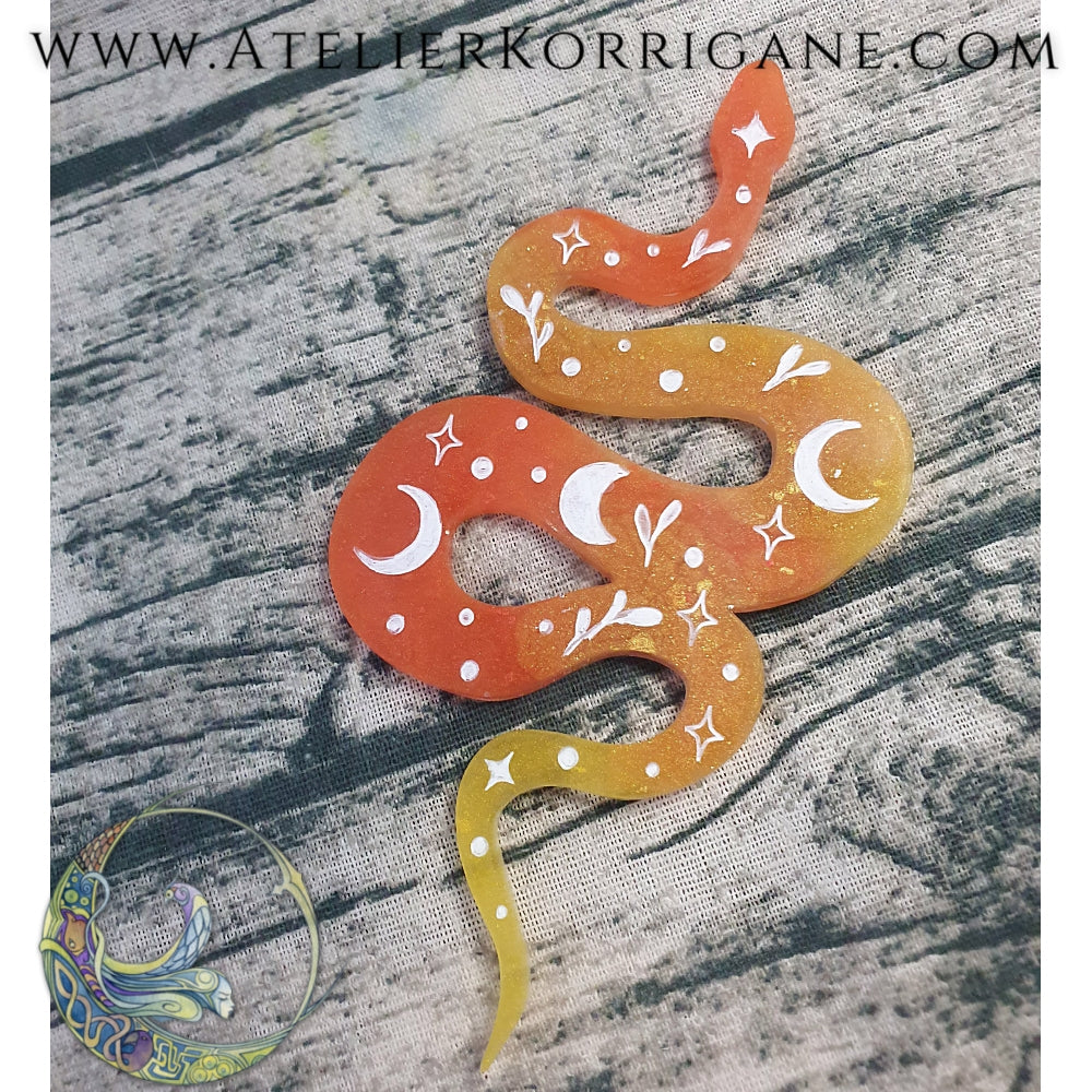 Totem Serpent Phases Lunaires Korrigane