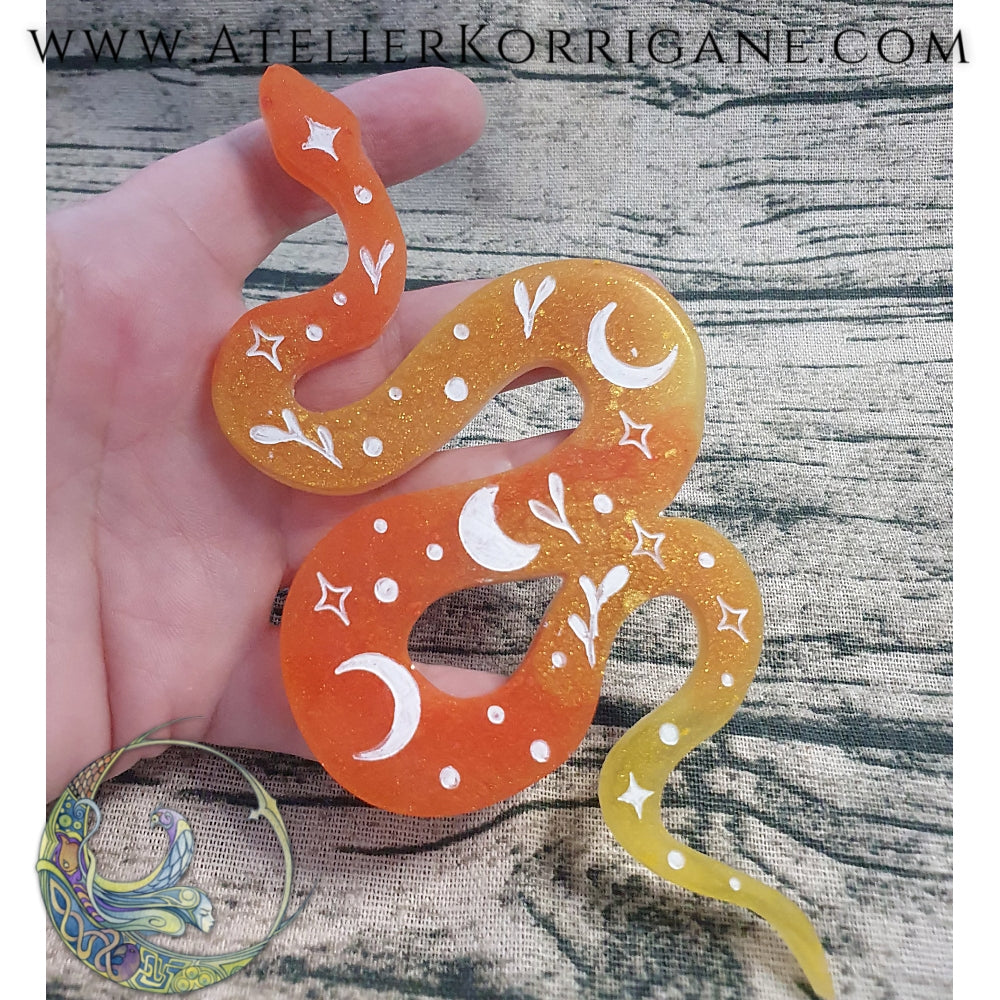 Totem Serpent Phases Lunaires Korrigane