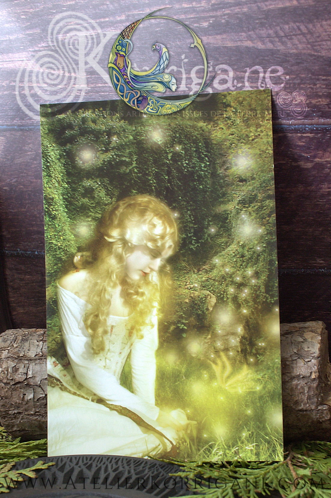 Fantasy Dreams - Set de Cartes Postales et Aimants Uniques Korrigane