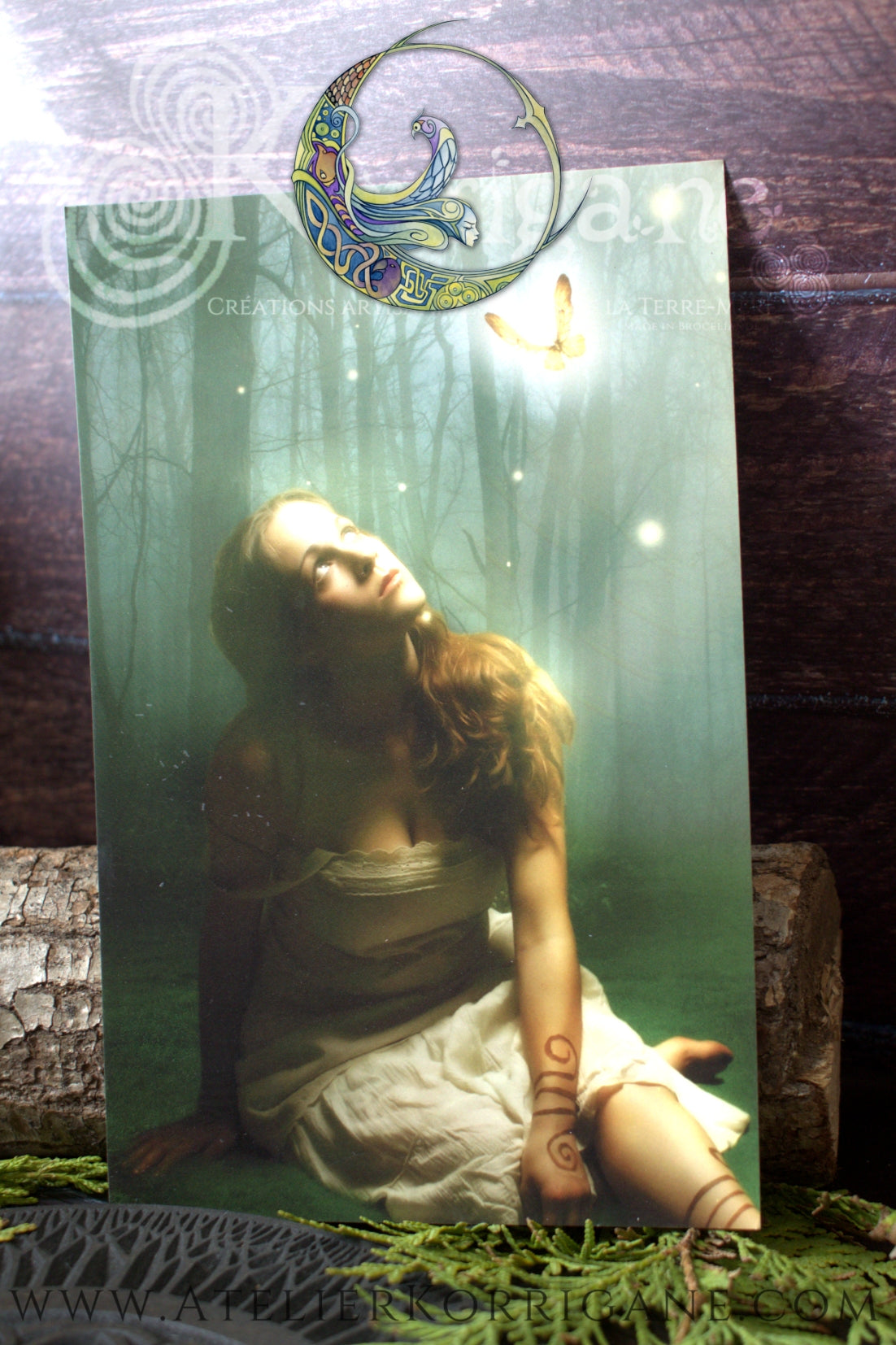 Fantasy Dreams - Set de Cartes Postales et Aimants Uniques Korrigane