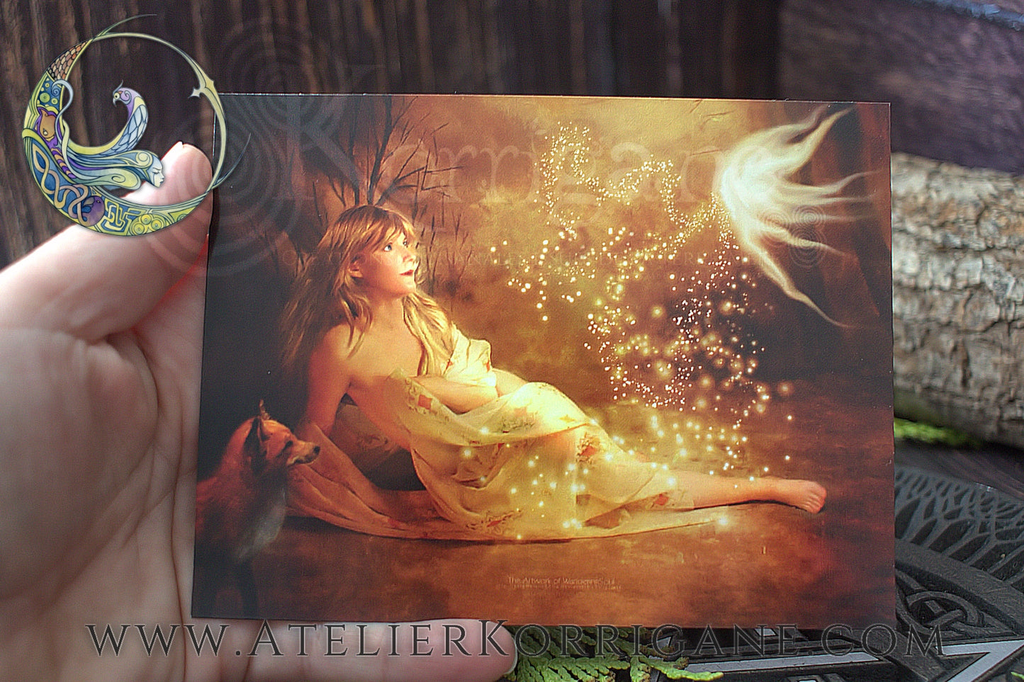 Fantasy Dreams - Set de Cartes Postales et Aimants Uniques Korrigane