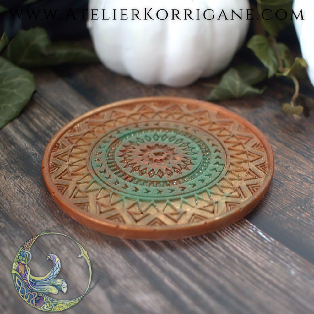 Support à bougie Mandala Korrigane