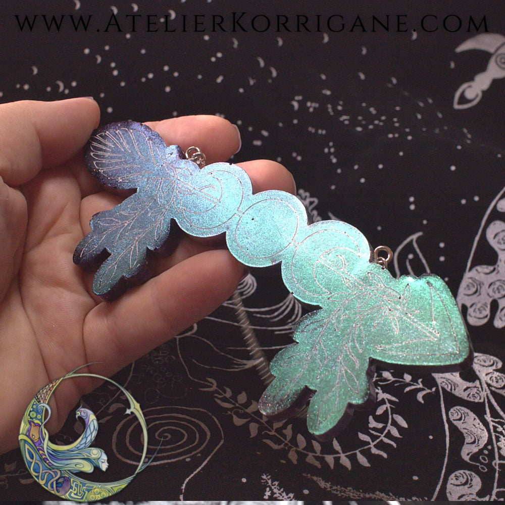 Suspension Triple Lune Korrigane