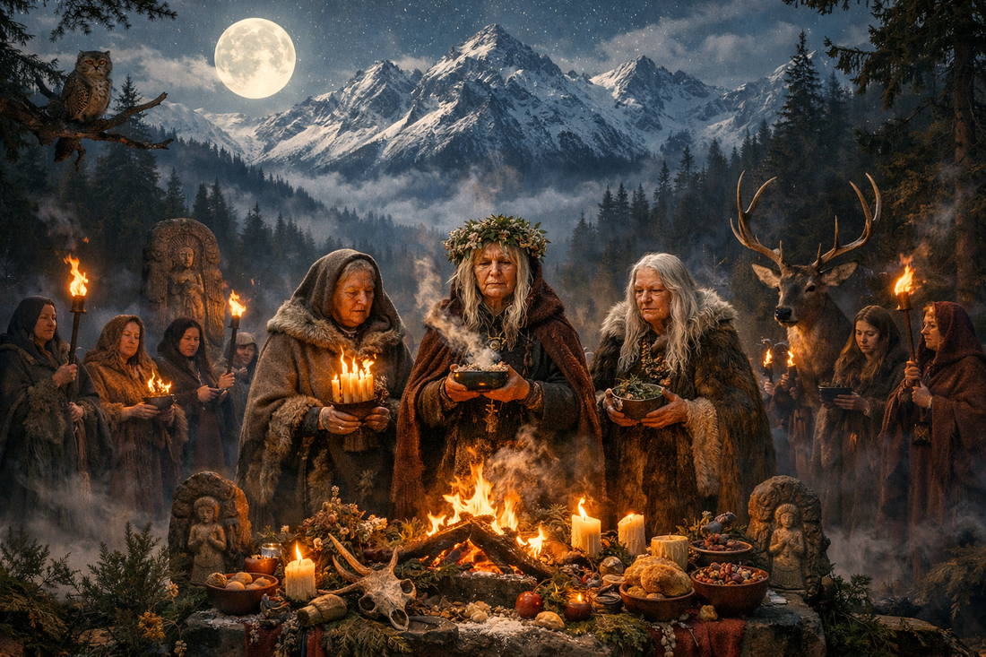 ↟ Les 12 nuits de Yule - le 20 décembre : la Nuit des Mères