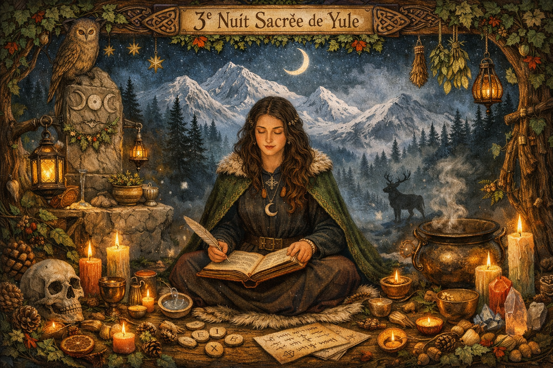 ↟ Les 12 nuits de Yule - le 22 décembre : la Nuit de la Sagesse Ancestrale