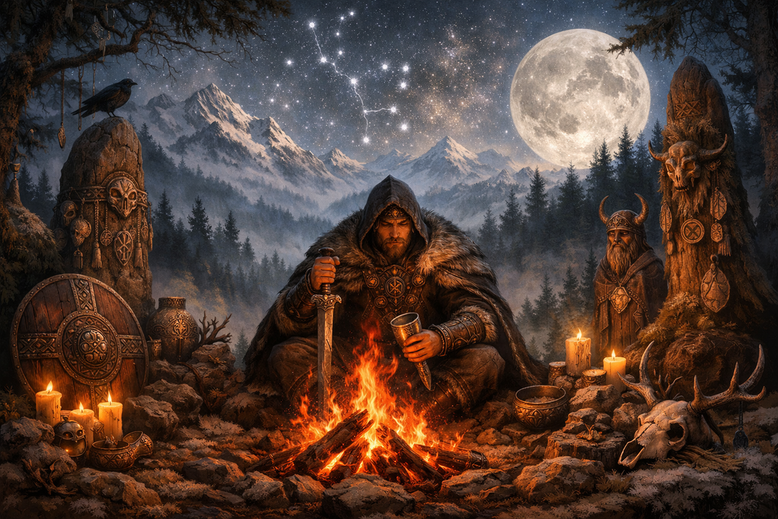 ↟ Les 12 nuits de Yule - le 23 décembre : la Nuit du Courage Indomptable