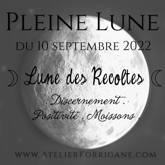 ◯ 10 septembre : La Lune des Récoltes ◯ Korrigane