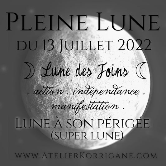 ◯ 13 juillet : Pleine Lune des Foins ◯ Korrigane