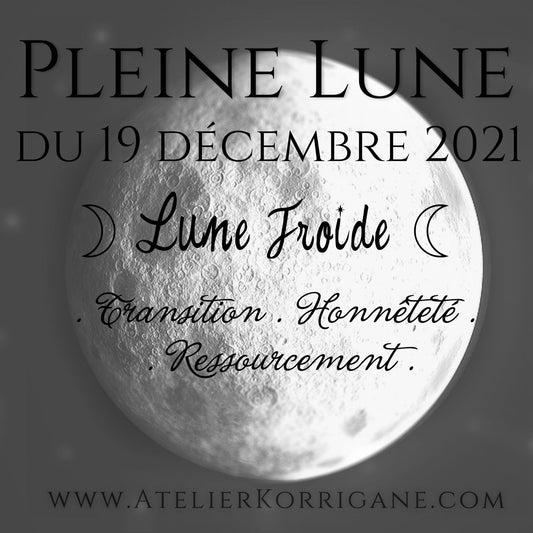 ◯ 19 décembre : la Lune Froide ◯ Korrigane