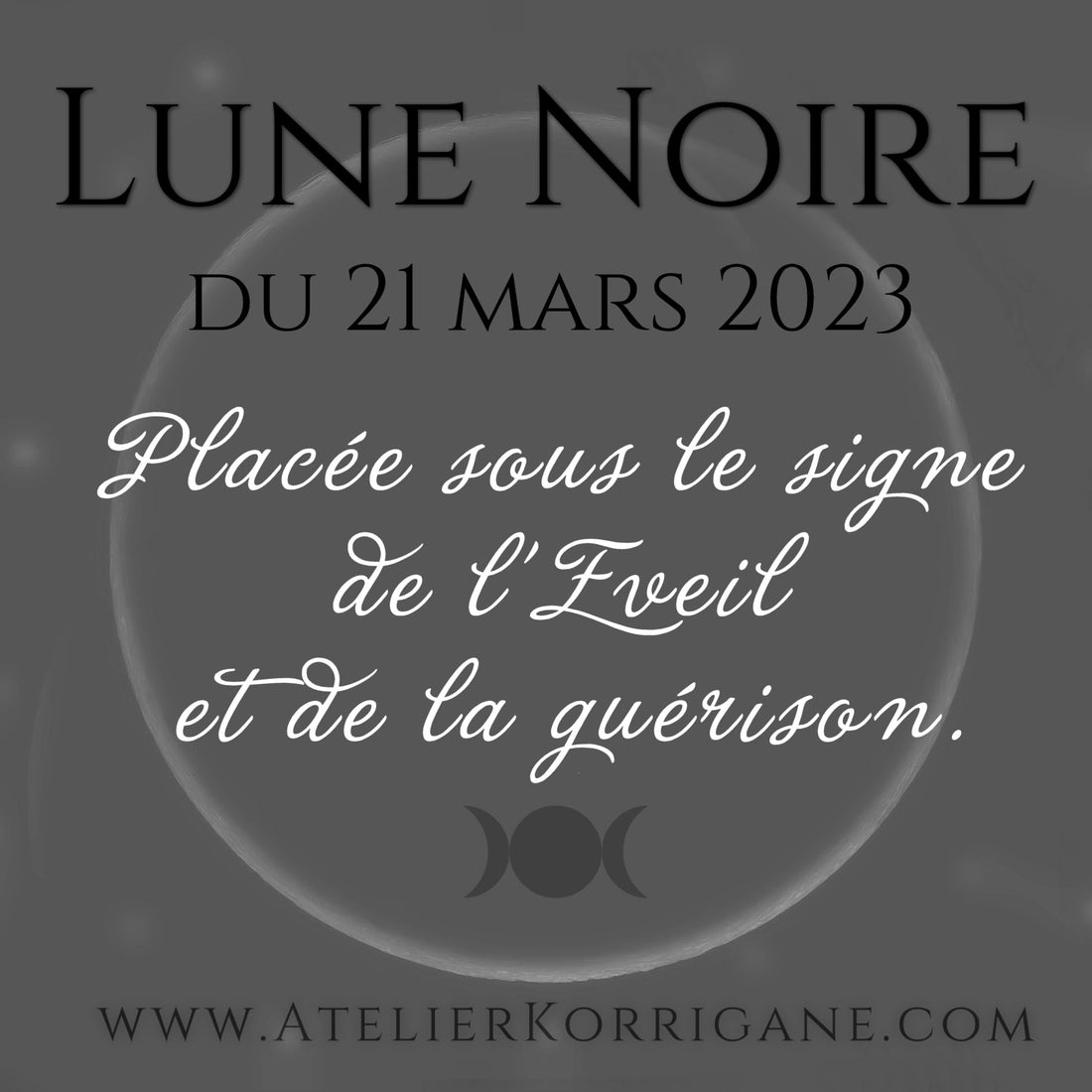 ●  21 mars : Lune Noire ● Korrigane