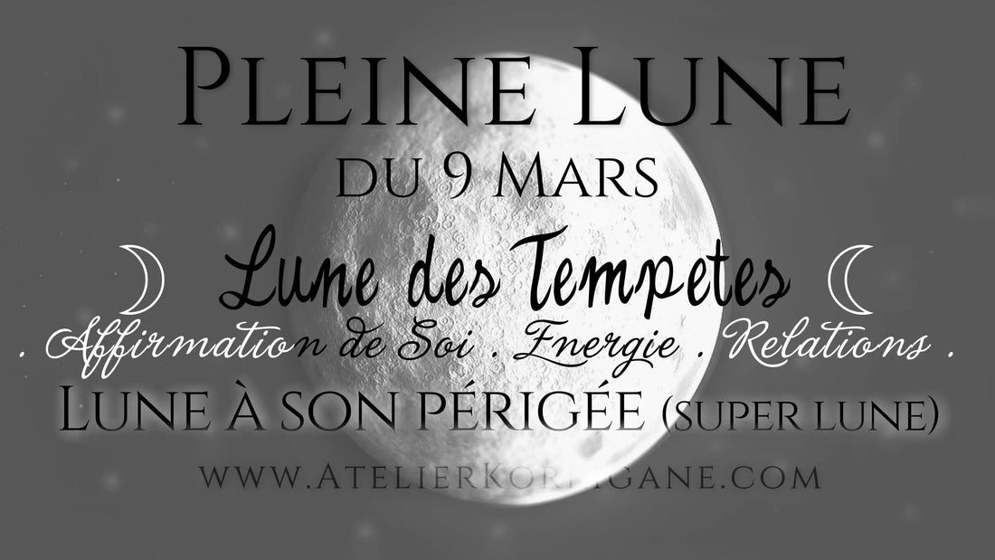 ◯ 9 mars : la Lune des Tempêtes ◯ Korrigane