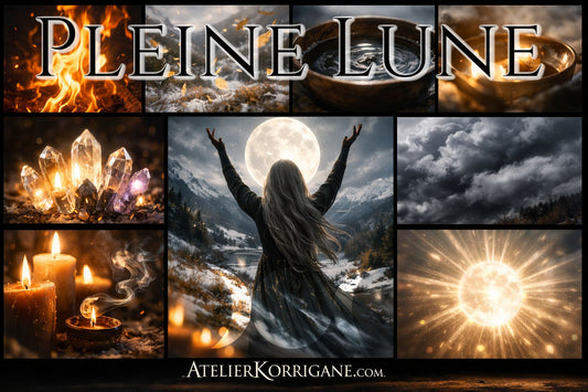 ◯ Pleine Lune du 1er février 2026 : La Lune des Tempêtes & des Vents ◯