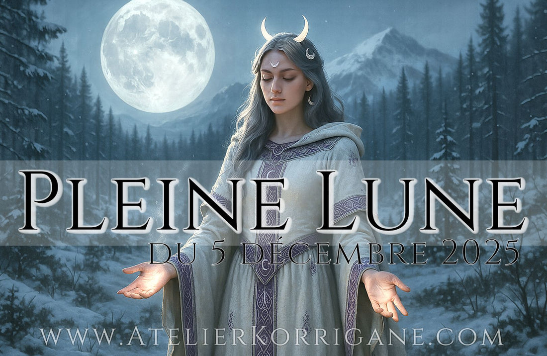 ◯ Pleine Lune du 5 décembre 2025 : la Lune Froide ou Lune du Chêne ◯
