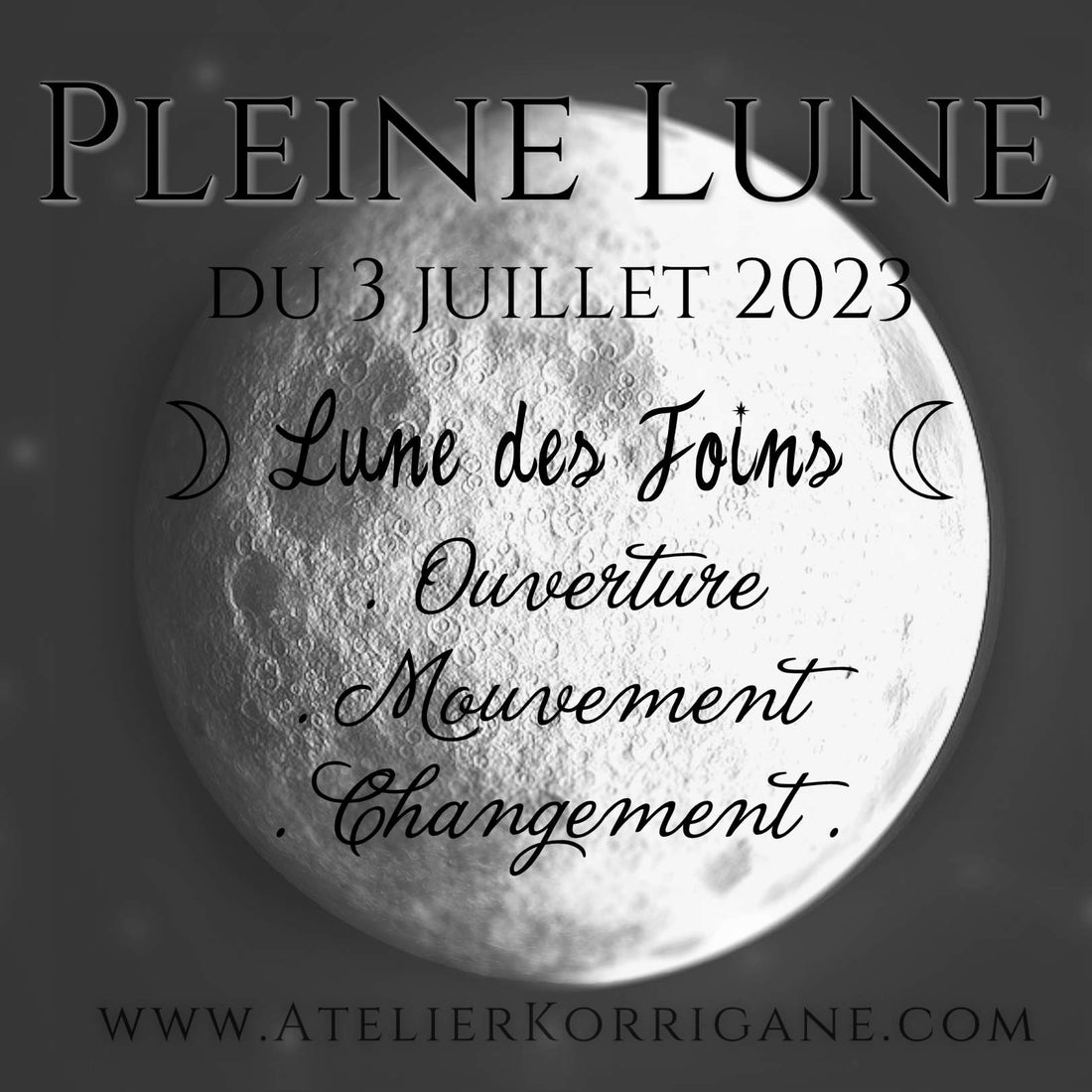 ◯ 3 juillet 2023 : la Pleine Lune des Foins ◯