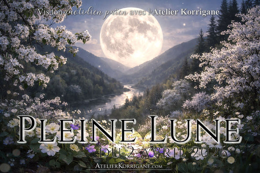 ◯ 2 avril 2026 : la Pleine Lune des Plantations ou Lune Brillante ◯