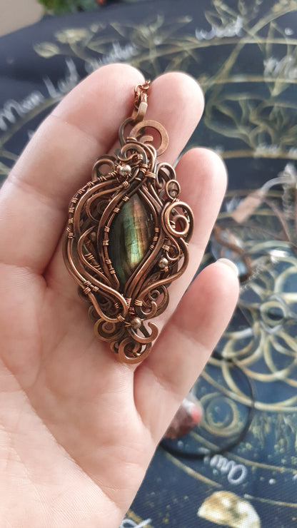 Pendentif en Labradorite véritable LothLorien