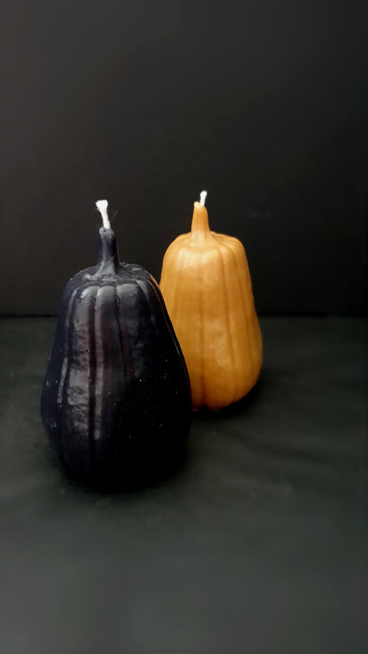 Grande Bougie Citrouille Enchantée