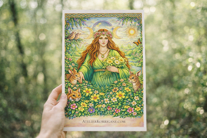 Cahier De Coloriage Ostara