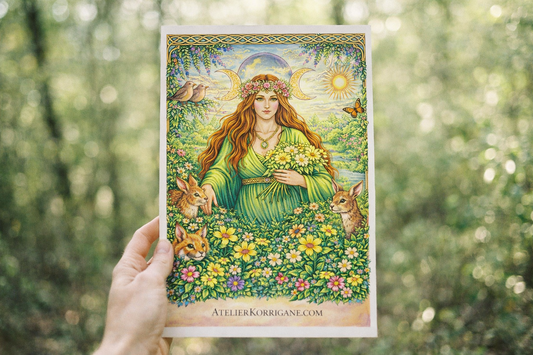 Cahier De Coloriage Ostara