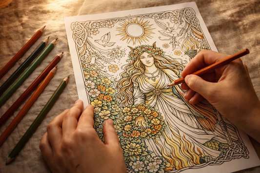 Cahier De Coloriage de Beltane