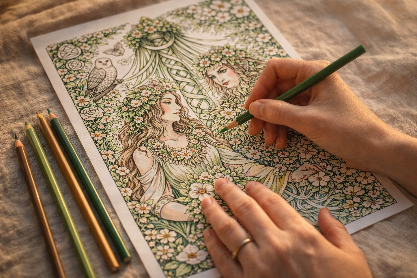 Cahier De Coloriage de Beltane