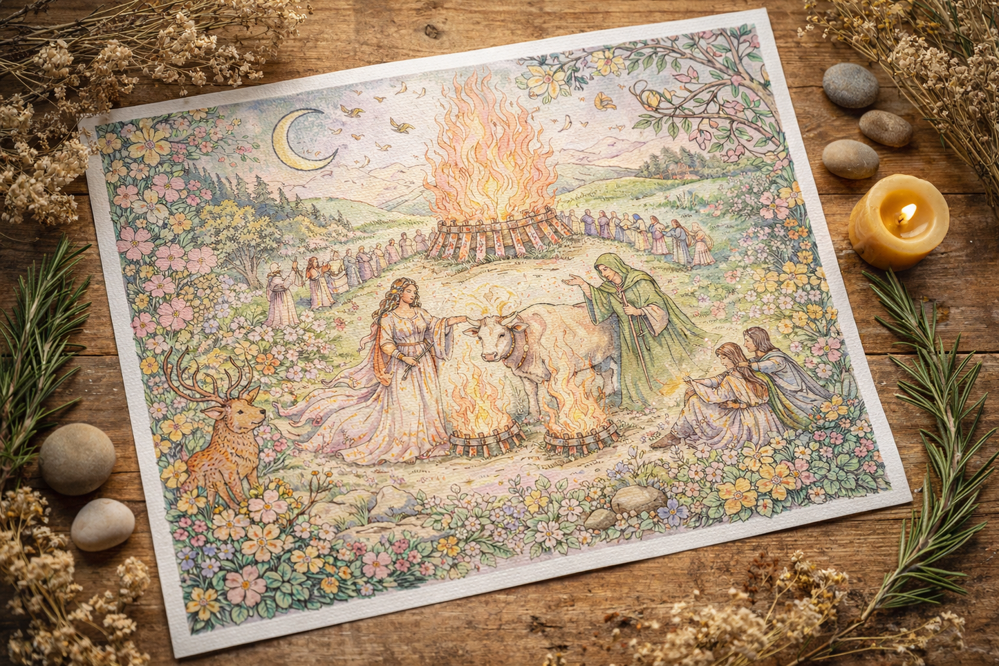 Cahier De Coloriage de Beltane