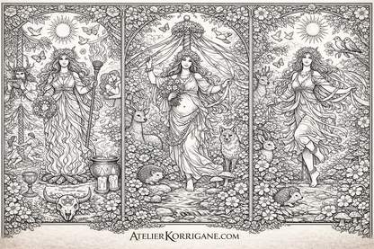 Cahier De Coloriage de Beltane